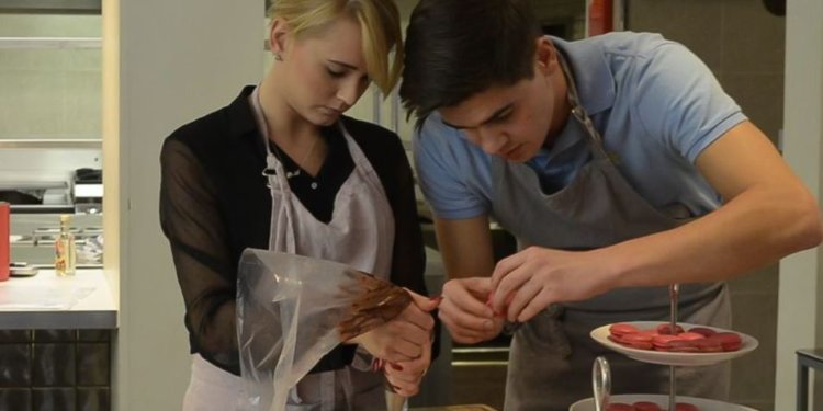 Clase de macarons en Paris