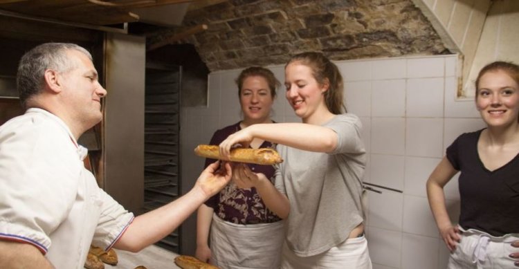 Curso de panaderia en Francia